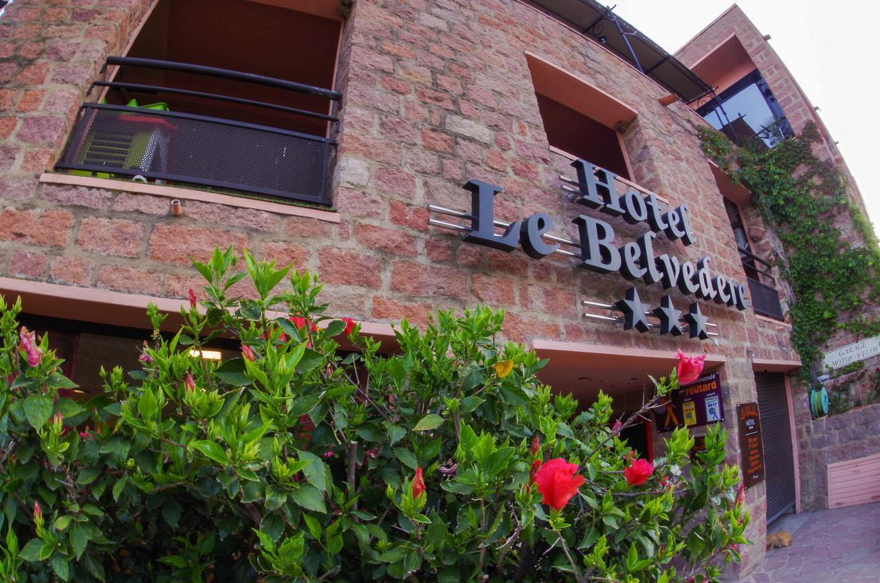 Hôtel&Restaurant Le Belvédère Porto  Exterior foto